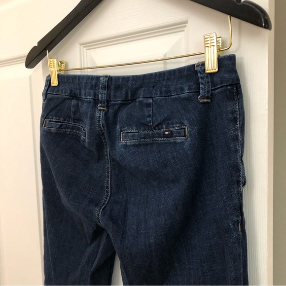 Tommy Hilfiger Denim Straight Leg Boot Trouser Mid-Rise Dark Jeans Women's 4/6 - Picture 6 of 13